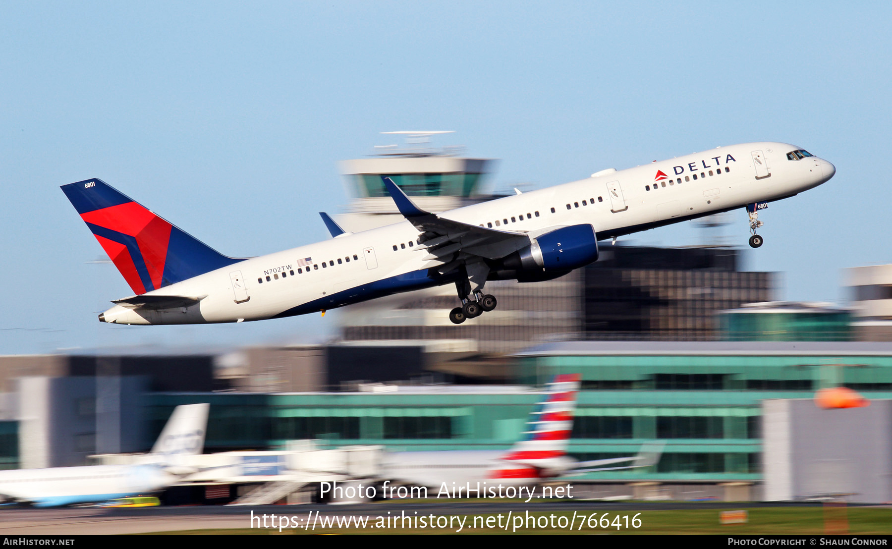 Aircraft Photo of N702TW | Boeing 757-2Q8 | Delta Air Lines | AirHistory.net #766416