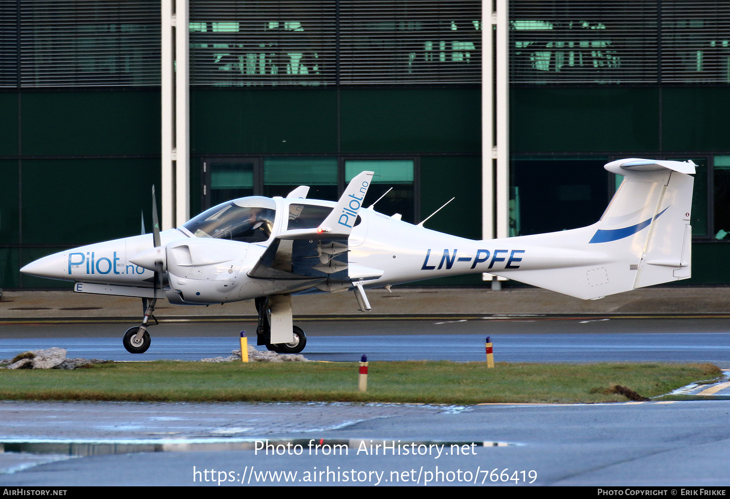 Aircraft Photo of LN-PFE | Diamond DA42 NG Twin Star | Pilot Flight Academy | AirHistory.net #766419