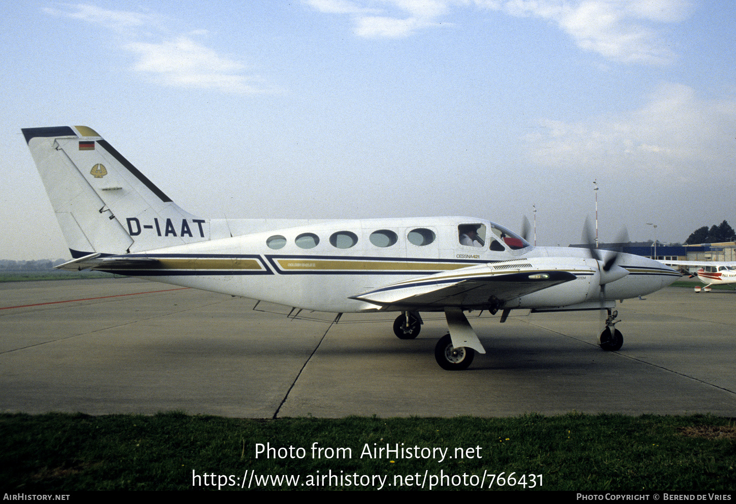 Aircraft Photo of D-IAAT | Cessna 421C Golden Eagle | AirHistory.net #766431