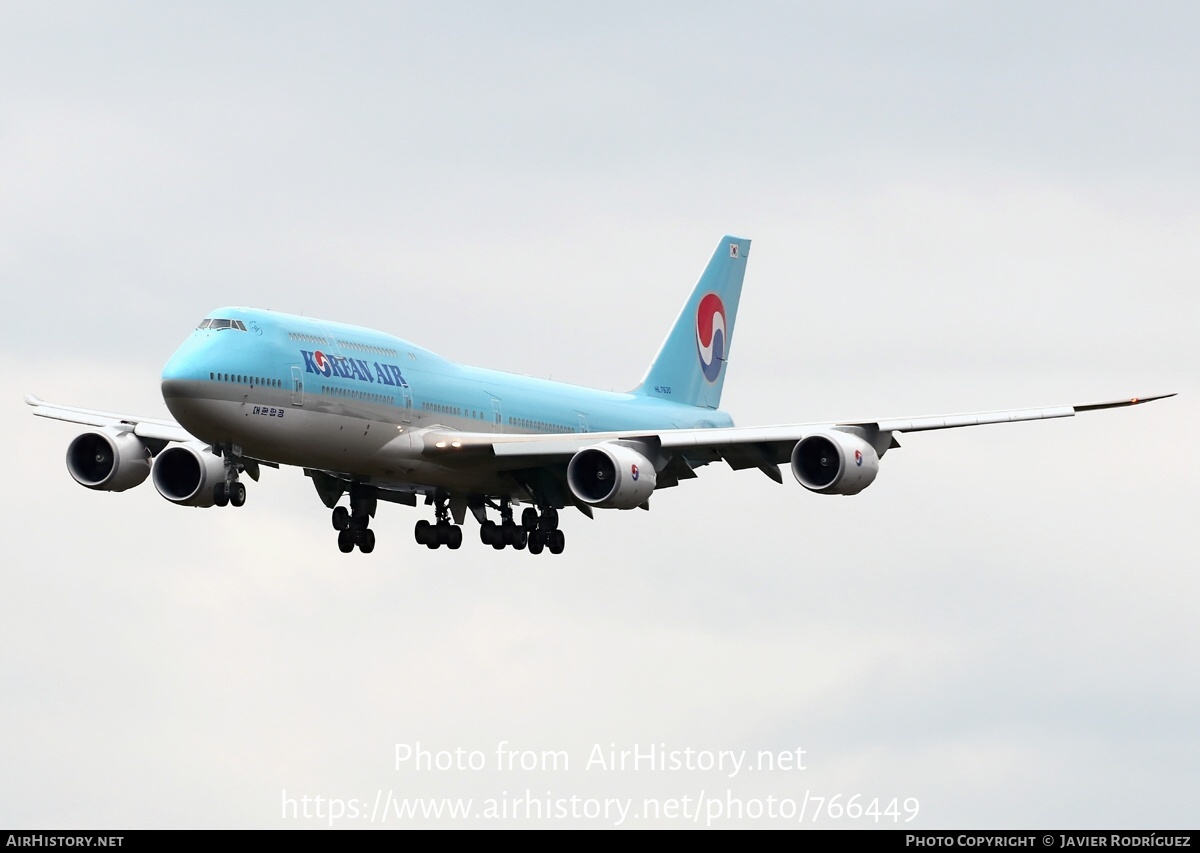 Aircraft Photo of HL7630 | Boeing 747-8B5 | Korean Air | AirHistory.net #766449