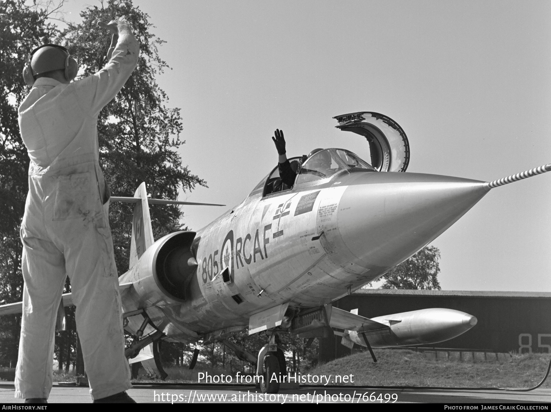 Aircraft Photo of 12805 | Canadair CF-104 Starfighter | Canada - Air Force | AirHistory.net #766499