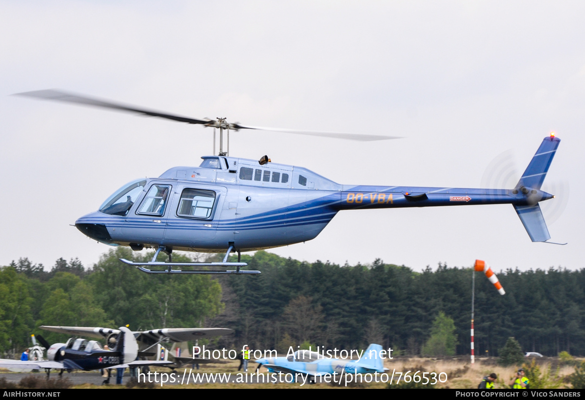 Aircraft Photo of OO-VBA | Bell 206B-3 JetRanger III | Van Hessen | AirHistory.net #766530