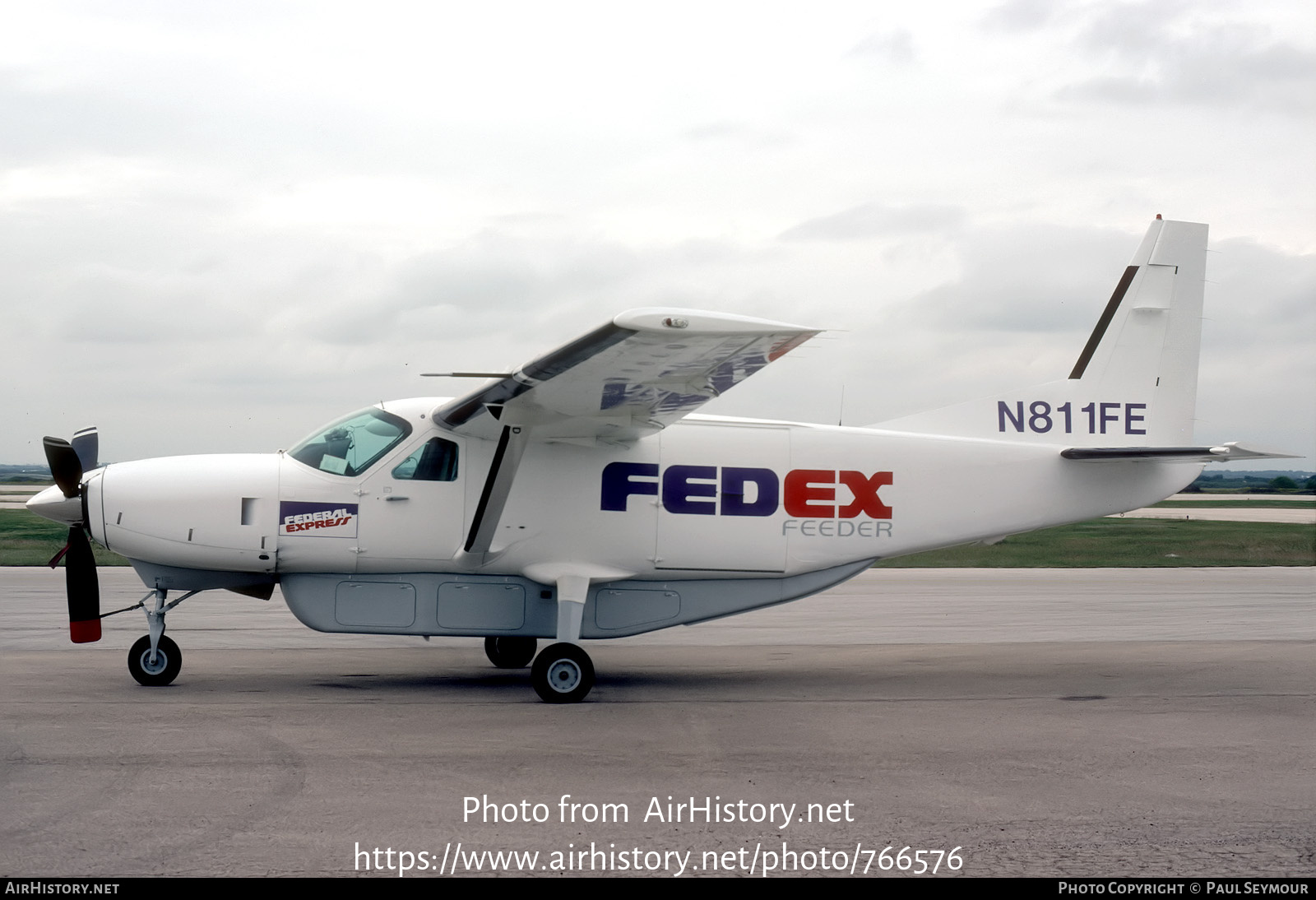 Aircraft Photo of N811FE | Cessna 208A Cargomaster | FedEx Feeder | AirHistory.net #766576