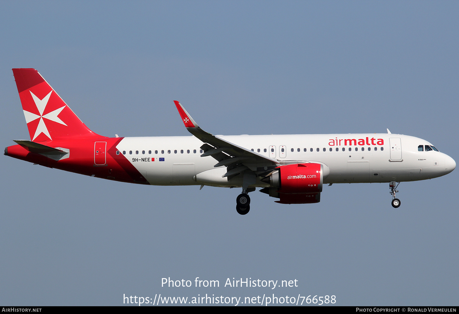 Aircraft Photo of 9H-NEE | Airbus A320-251N | Air Malta | AirHistory.net #766588