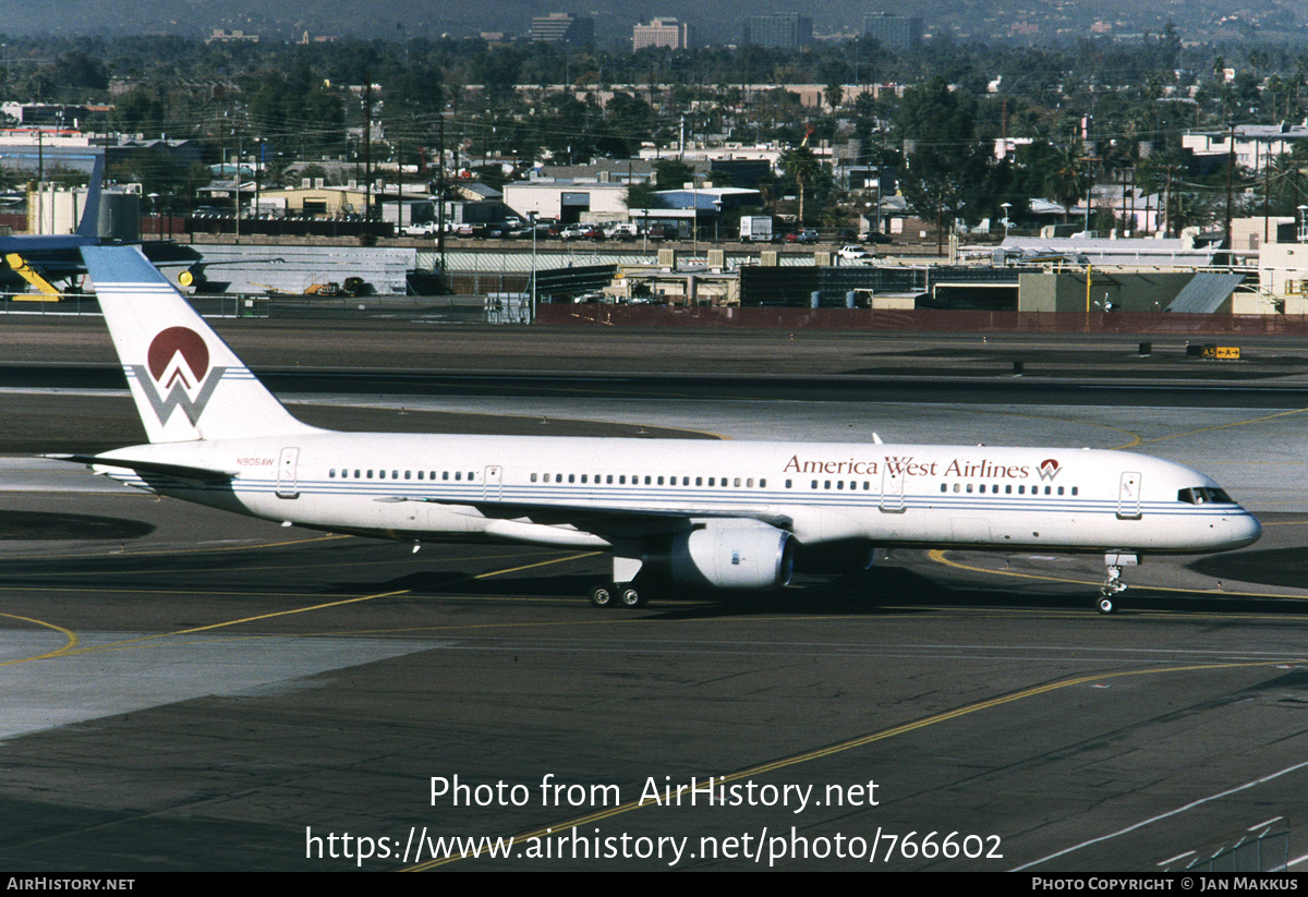 Aircraft Photo of N905AW | Boeing 757-2S7 | America West Airlines | AirHistory.net #766602