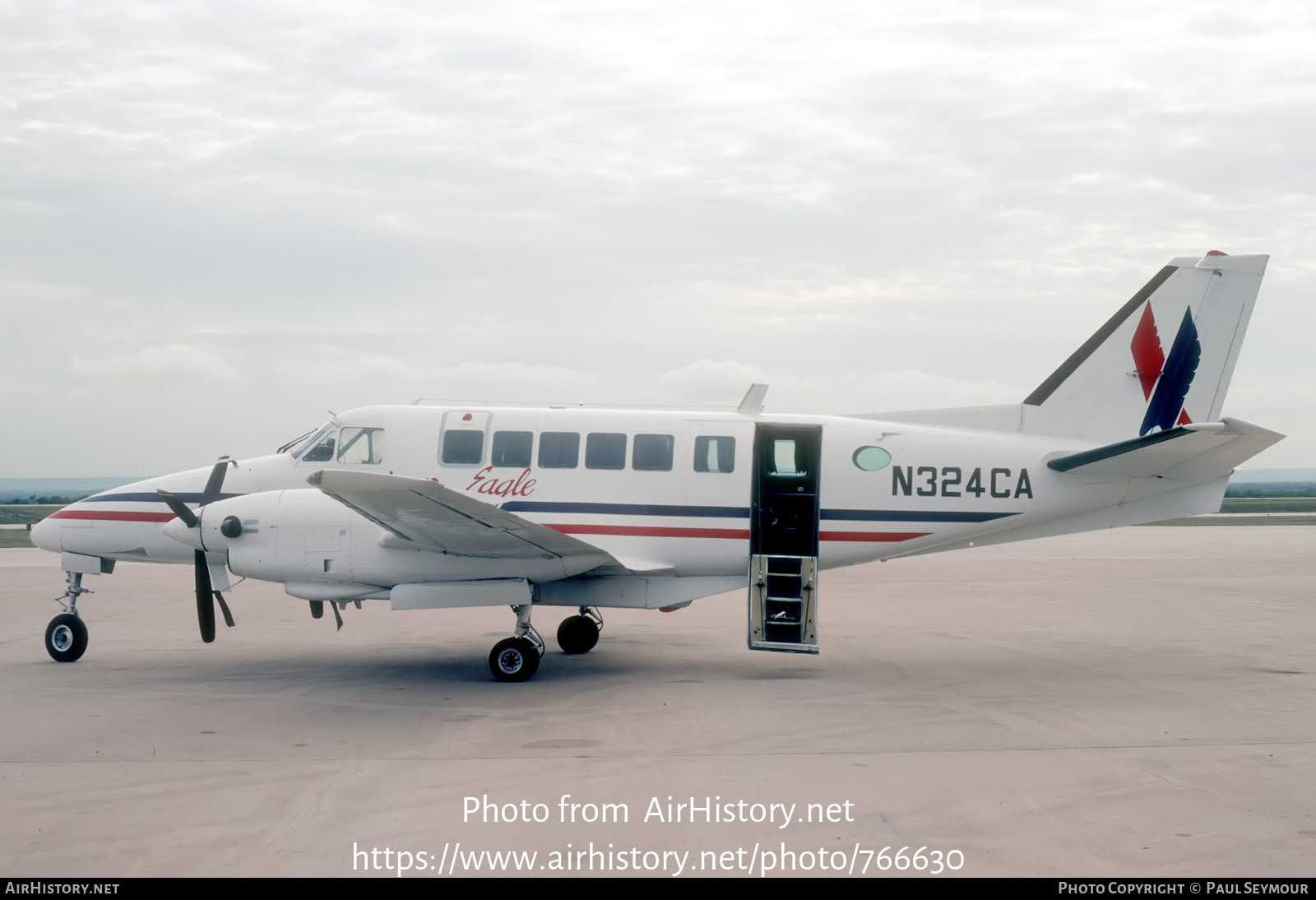 Aircraft Photo of N324CA | Beech 99A Airliner | American Eagle | AirHistory.net #766630