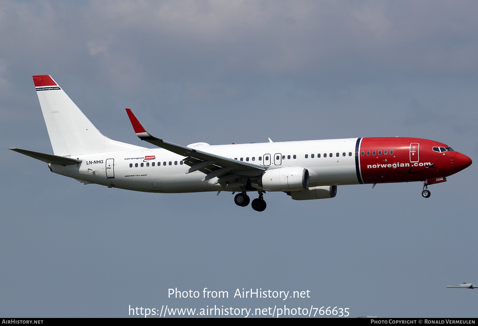 Aircraft Photo of LN-NHG | Boeing 737-8JP | Norwegian | AirHistory.net #766635