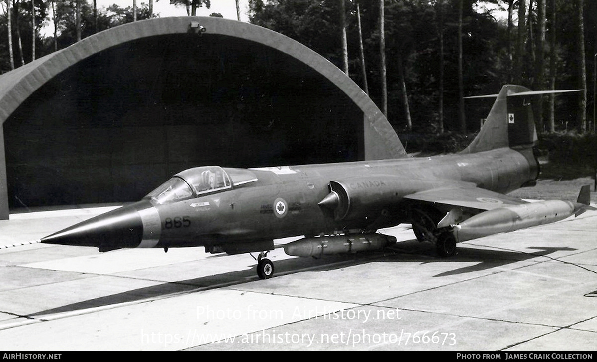 Aircraft Photo of 104865 | Canadair CF-104 Starfighter | Canada - Air Force | AirHistory.net #766673