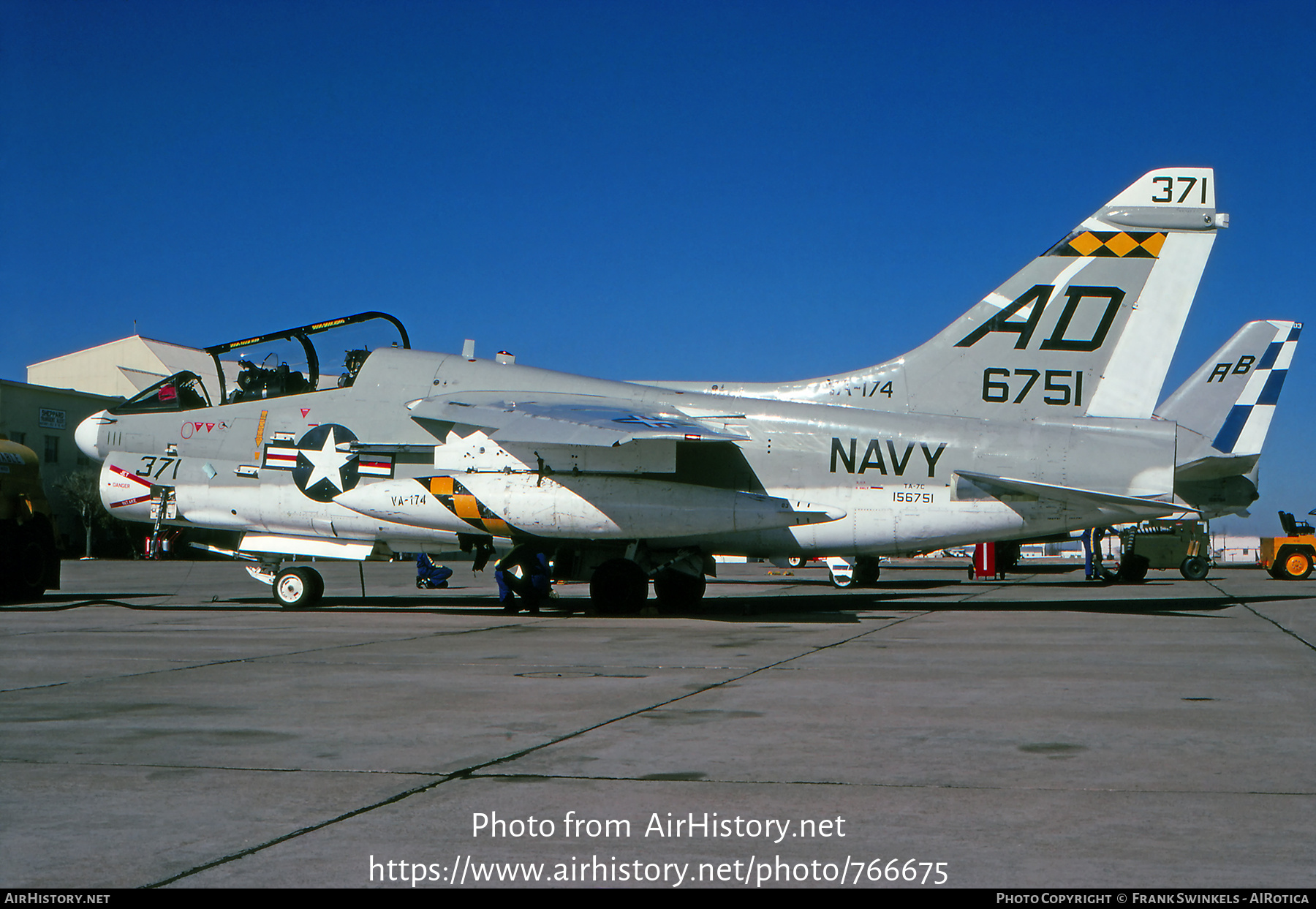 Aircraft Photo of 156751 | LTV TA-7C Corsair II | USA - Navy | AirHistory.net #766675