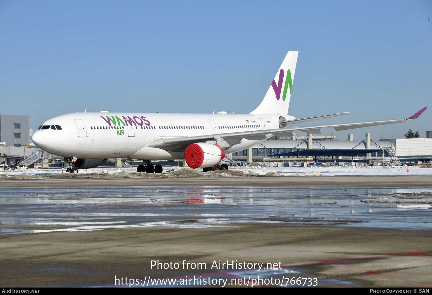 Aircraft Photo of EC-MTT | Airbus A330-223 | Wamos Air | AirHistory.net #766733