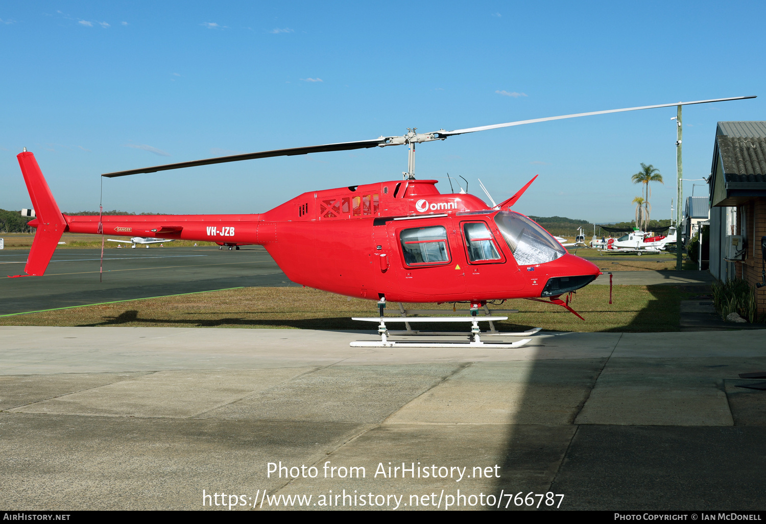 Aircraft Photo of VH-JZB | Bell AB-206B-2 JetRanger II | Omni | AirHistory.net #766787