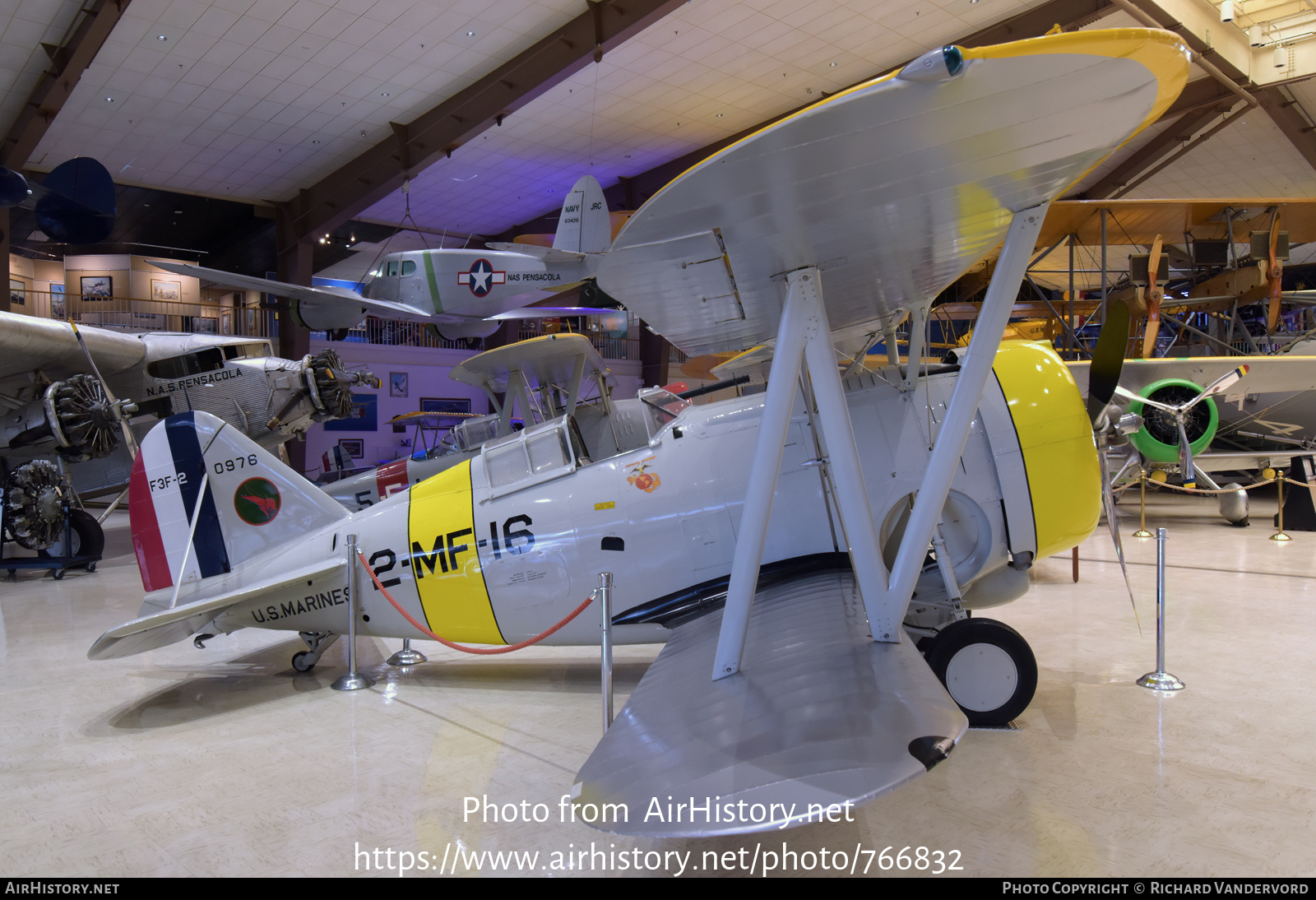 Aircraft Photo of 0976 | Grumman F3F-2 | USA - Marines | AirHistory.net #766832