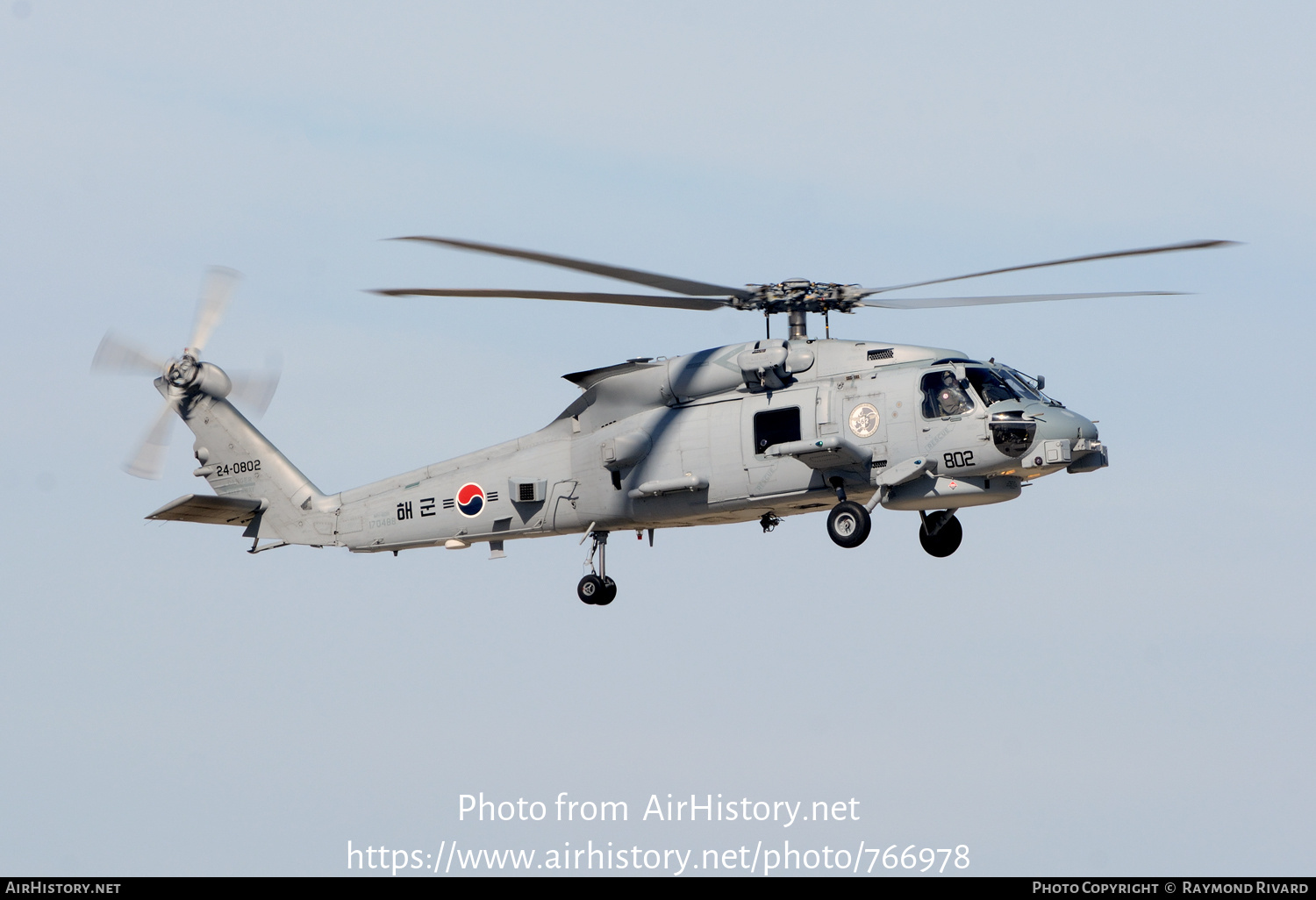 Aircraft Photo of 24-0802 / 170488 | Sikorsky MH-60R Seahawk (S-70B) | South Korea - Navy | AirHistory.net #766978