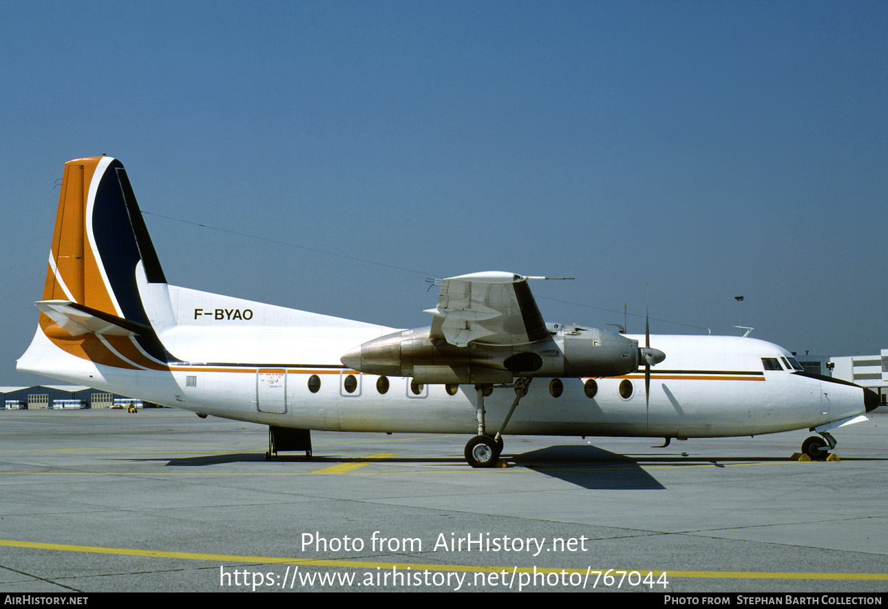 Aircraft Photo of F-BYAO | Fokker F27-100 Friendship | AirHistory.net #767044