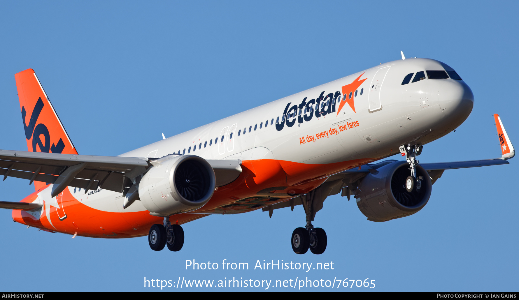 Aircraft Photo of VH-OYW | Airbus A321-251NX | Jetstar Airways | AirHistory.net #767065