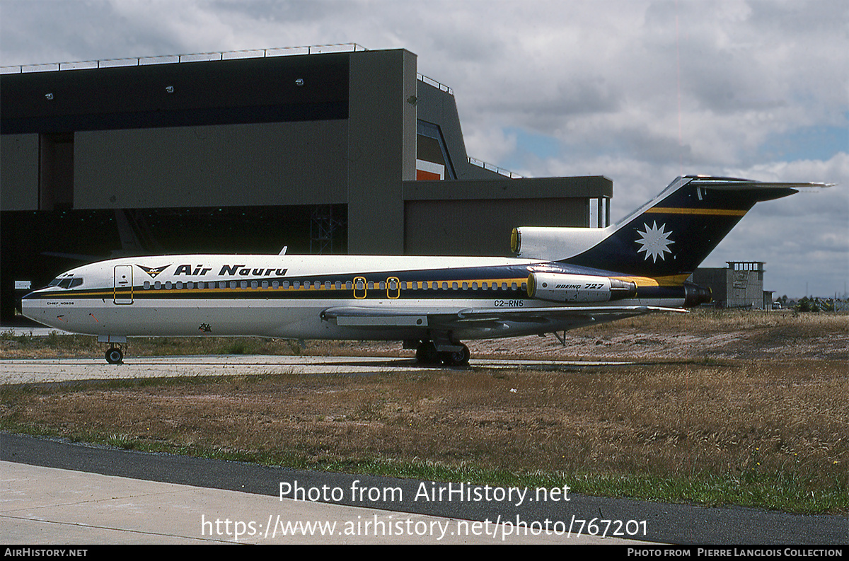 Aircraft Photo of C2-RN5 | Boeing 727-95 | Air Nauru | AirHistory.net #767201