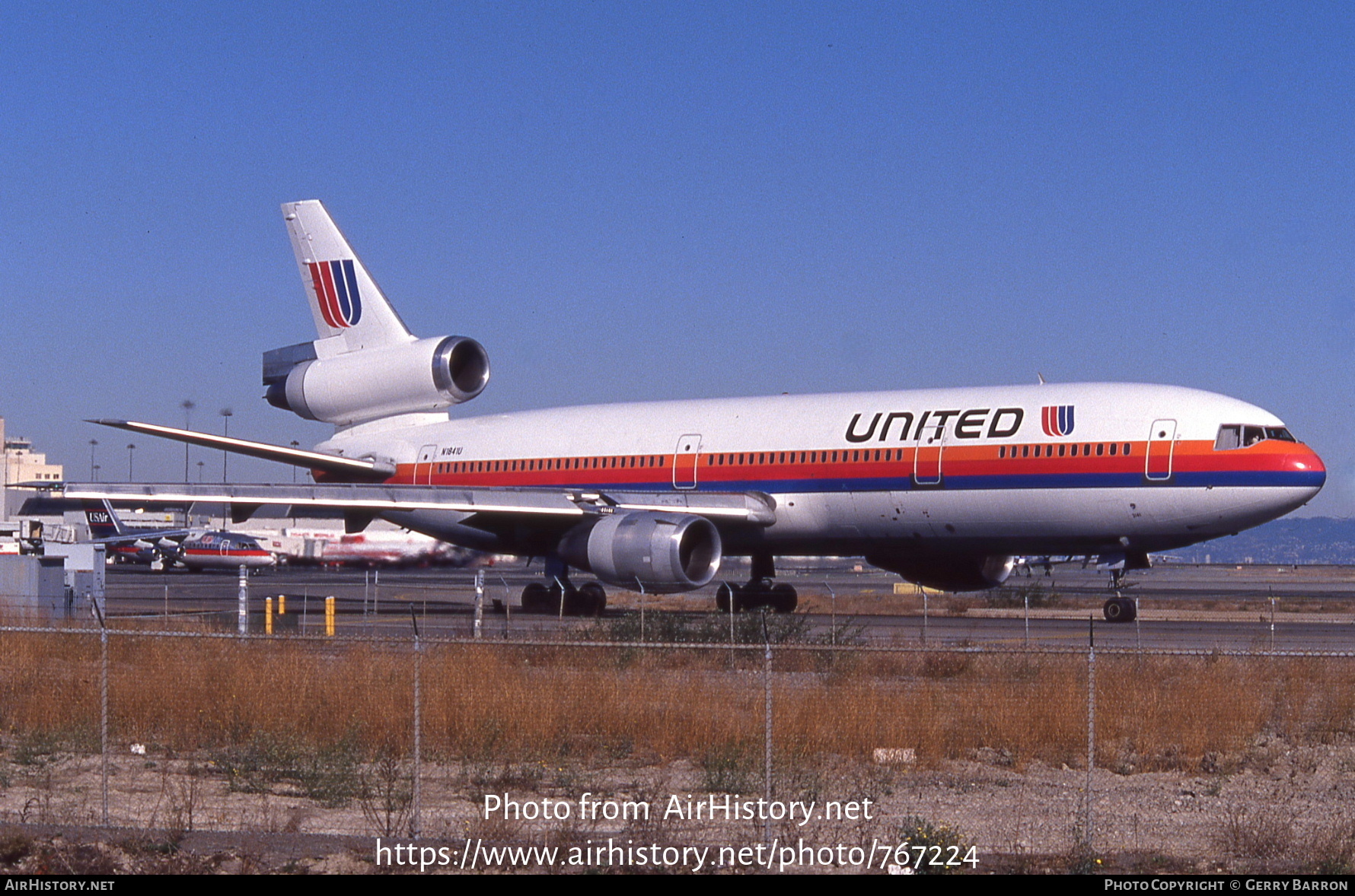 Aircraft Photo of N1841U | McDonnell Douglas DC-10-10 | United Airlines | AirHistory.net #767224