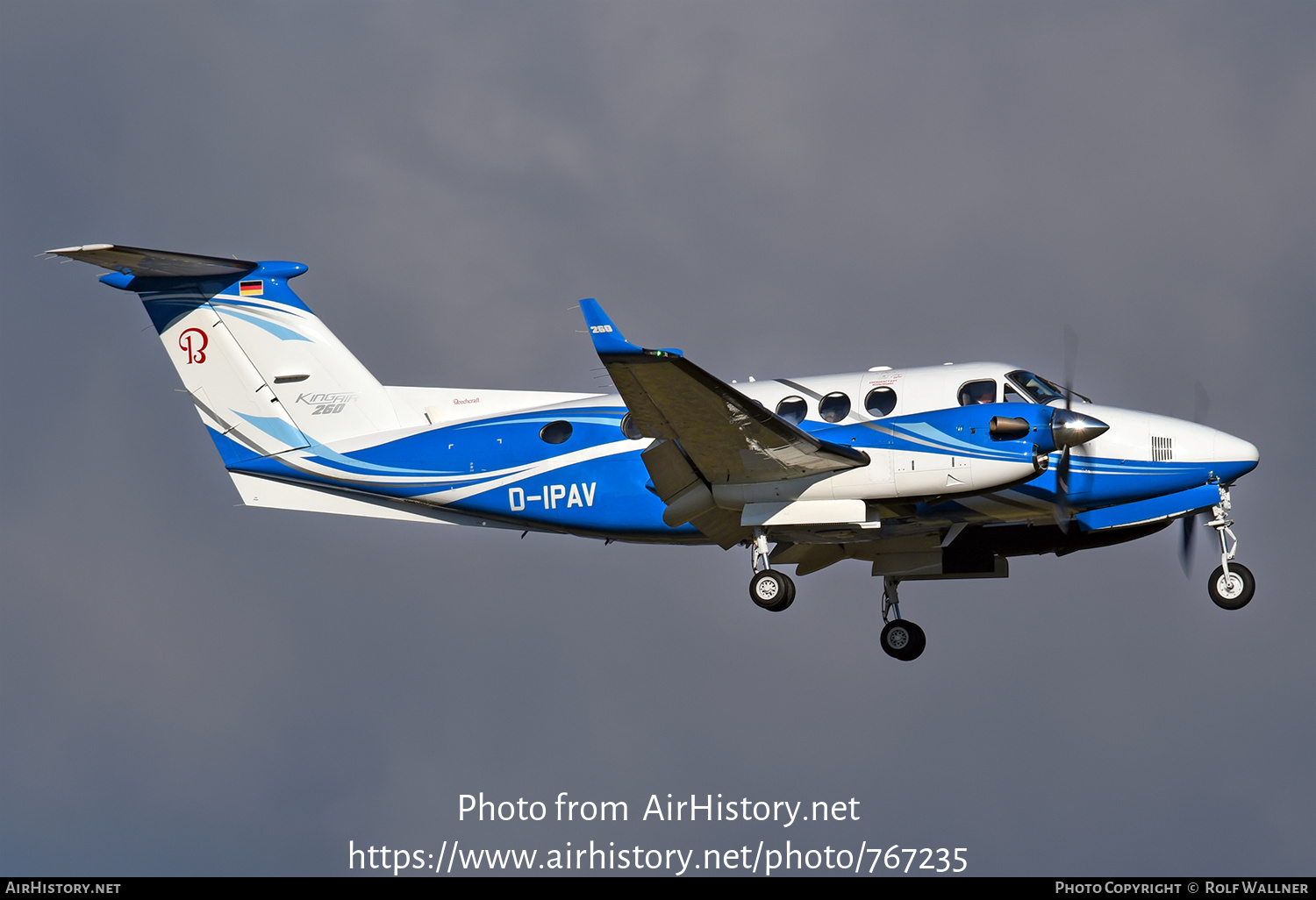 Aircraft Photo of D-IPAV | Textron 260 King Air (B200GT) | AirHistory.net #767235