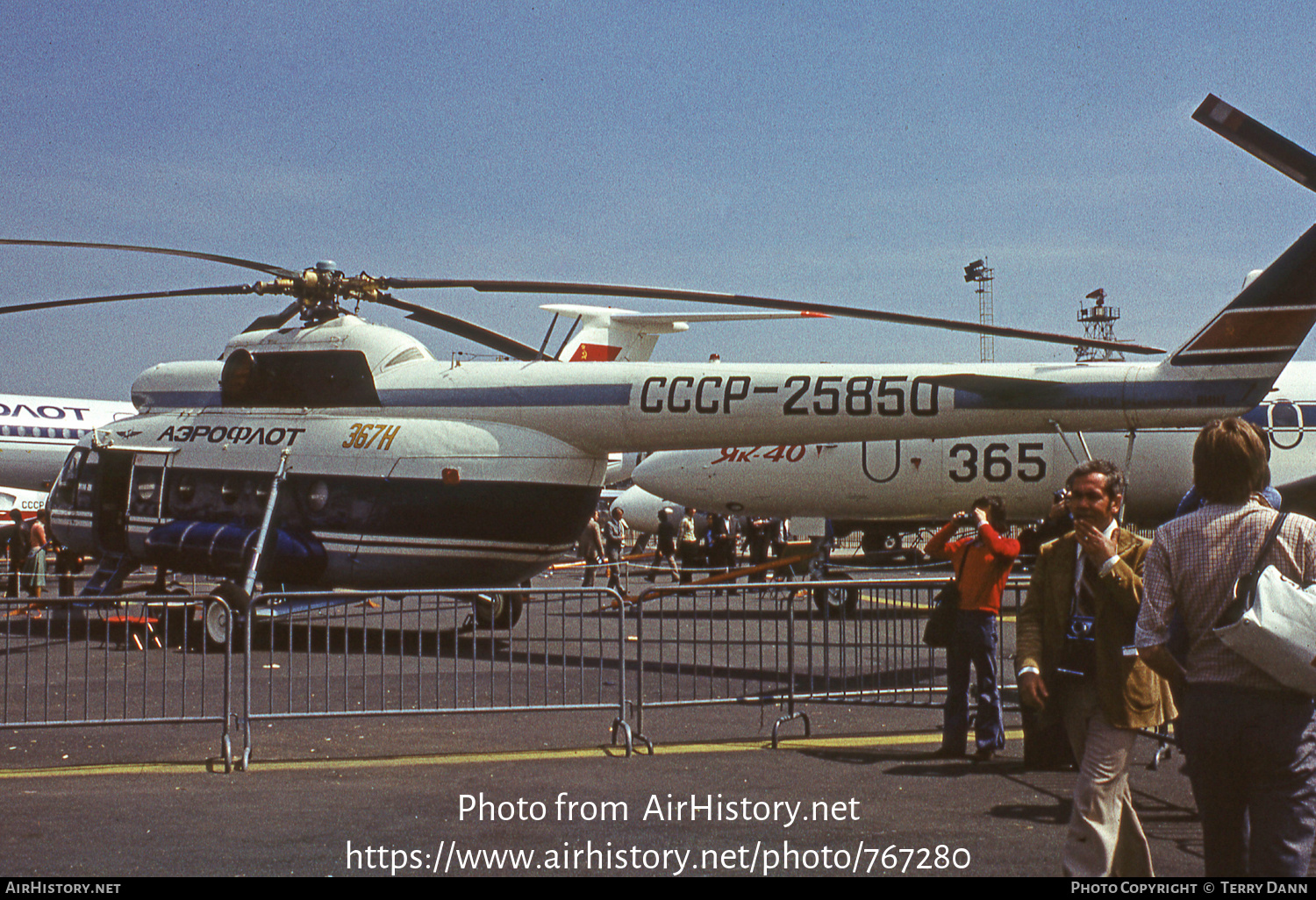 Aircraft Photo of CCCP-25850 | Mil Mi-8T | Aeroflot | AirHistory.net #767280