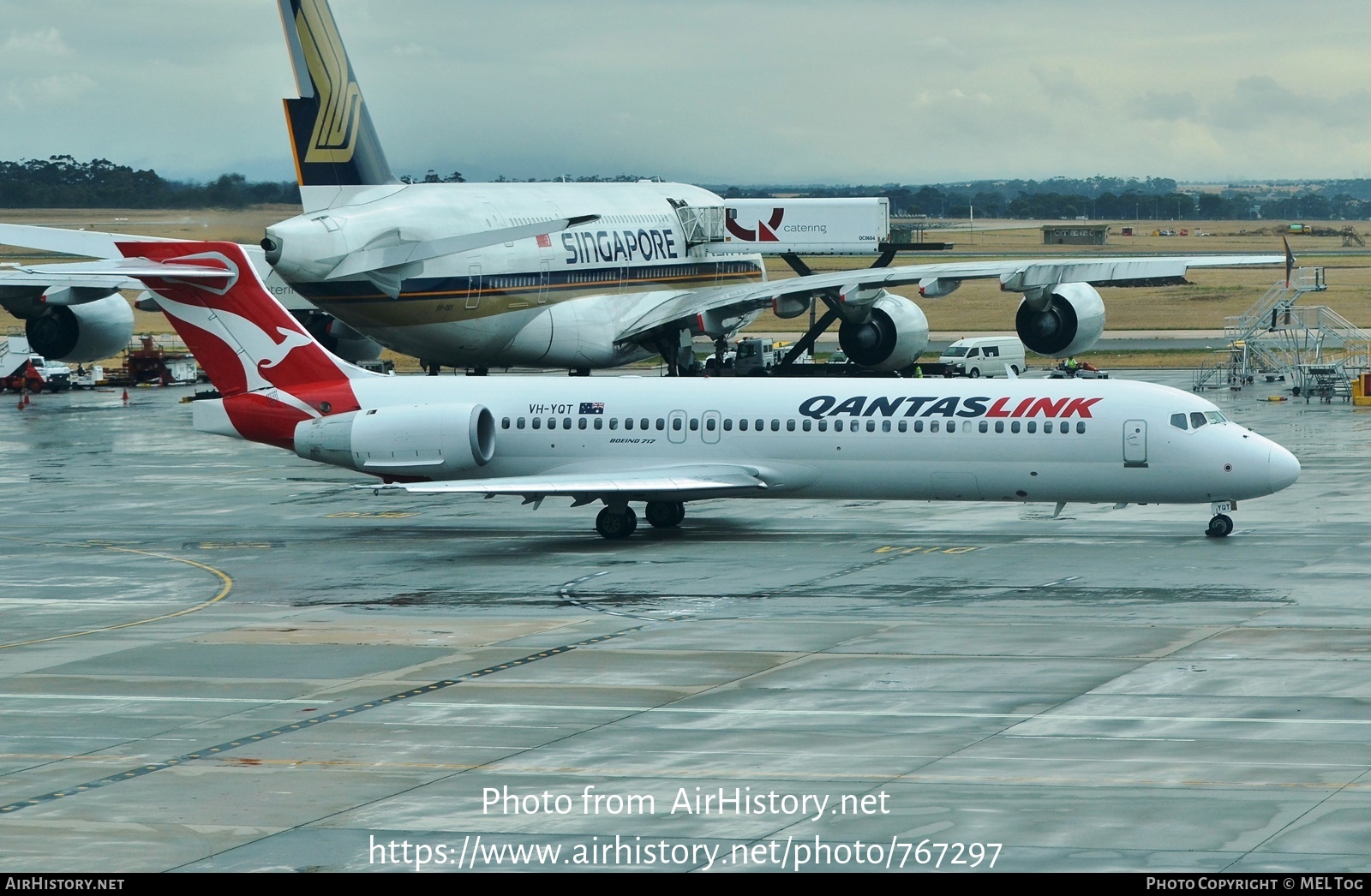 Aircraft Photo of VH-YQT | Boeing 717-2BL | QantasLink | AirHistory.net #767297