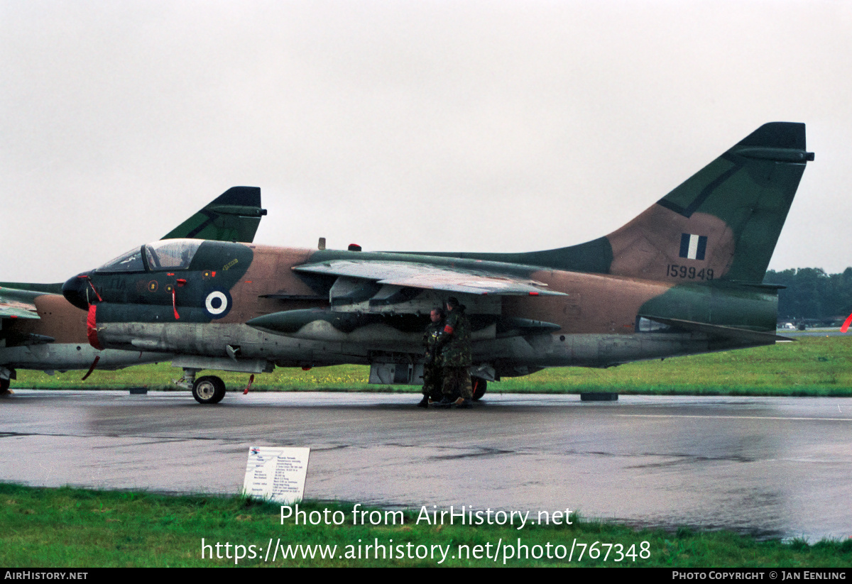 Aircraft Photo of 159949 | Vought A-7H Corsair II | Greece - Air Force | AirHistory.net #767348