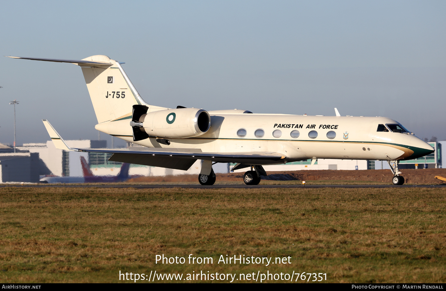 Aircraft Photo of J-755 | Gulfstream Aerospace G-IV Gulfstream IV-SP | Pakistan - Air Force | AirHistory.net #767351