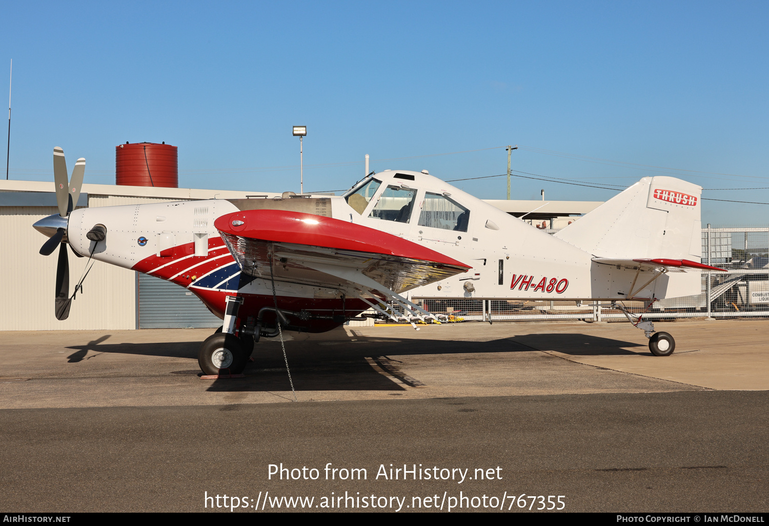 Aircraft Photo of VH-A8O | Thrush S2R-T660 Thrush 710P | AirHistory.net #767355