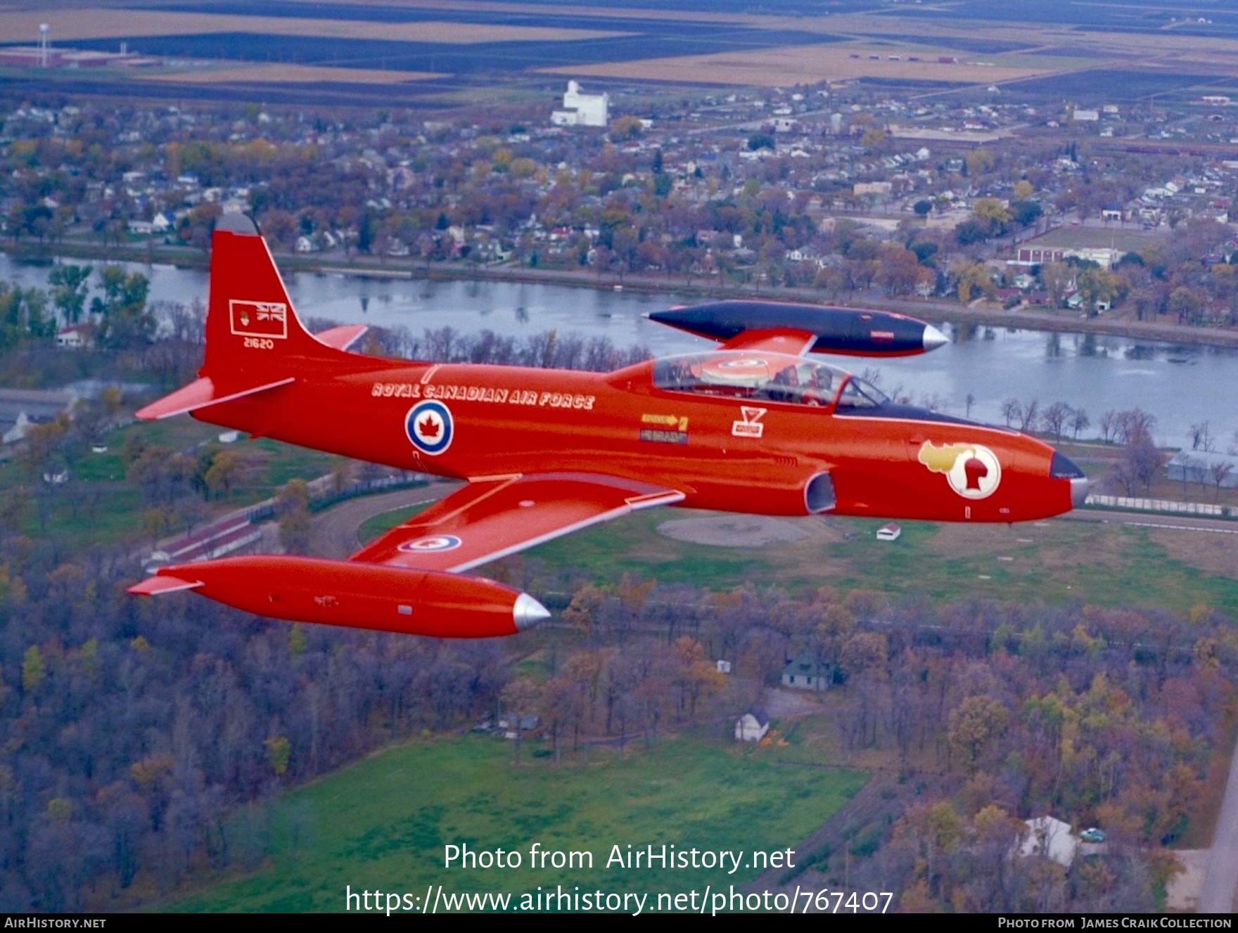 Aircraft Photo of 21620 | Canadair T-33AN Silver Star 3 | Canada - Air Force | AirHistory.net #767407