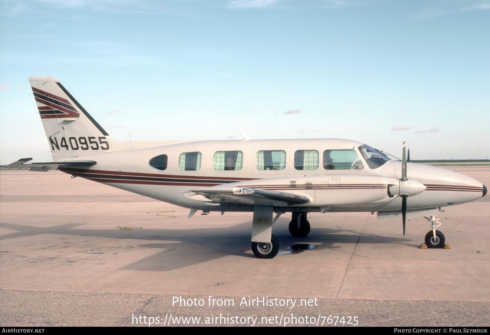 Aircraft Photo of N40955 | Piper PA-31-350 Chieftain | AirHistory.net #767425