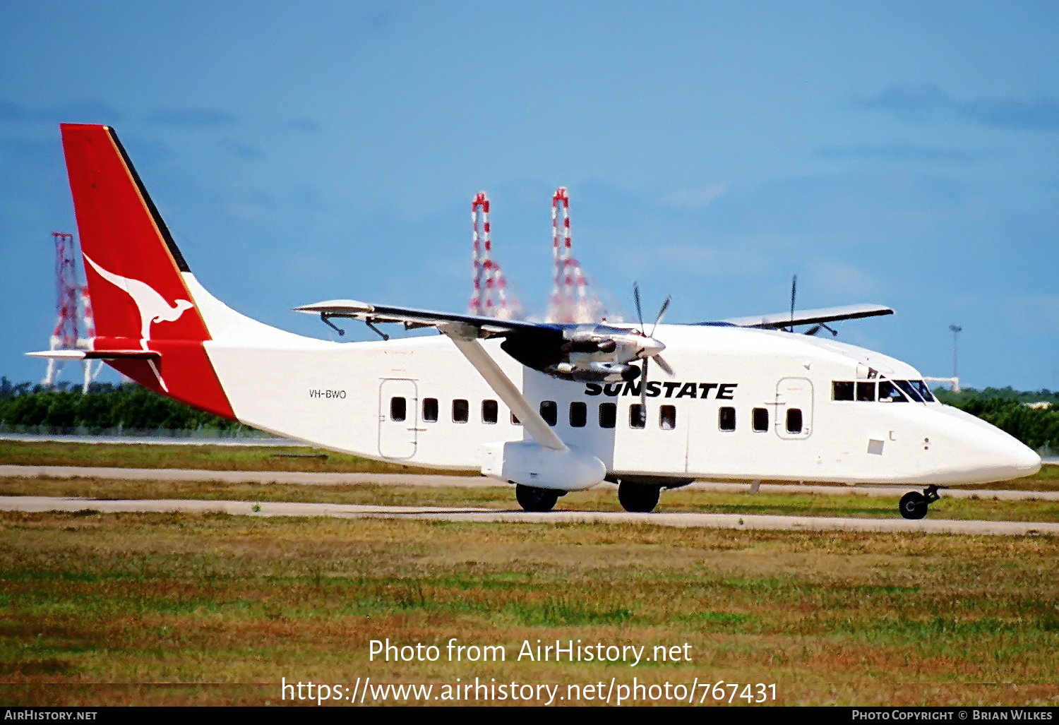 Aircraft Photo of VH-BWO | Short 360-100 | Sunstate Airlines | AirHistory.net #767431