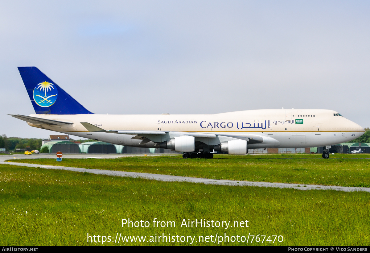 Aircraft Photo of TF-AMI | Boeing 747-412(BDSF) | Saudi Arabian Airlines Cargo | AirHistory.net #767470