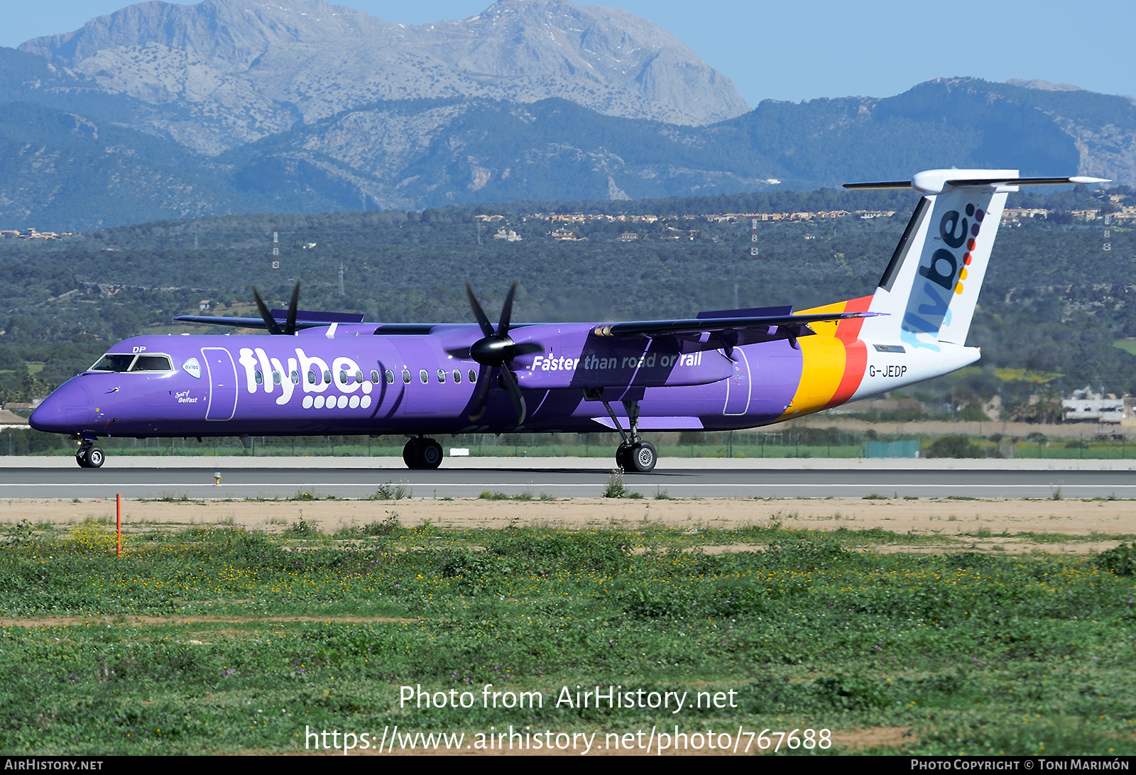 Aircraft Photo of G-JEDP | Bombardier DHC-8-402 Dash 8 | Flybe | AirHistory.net #767688