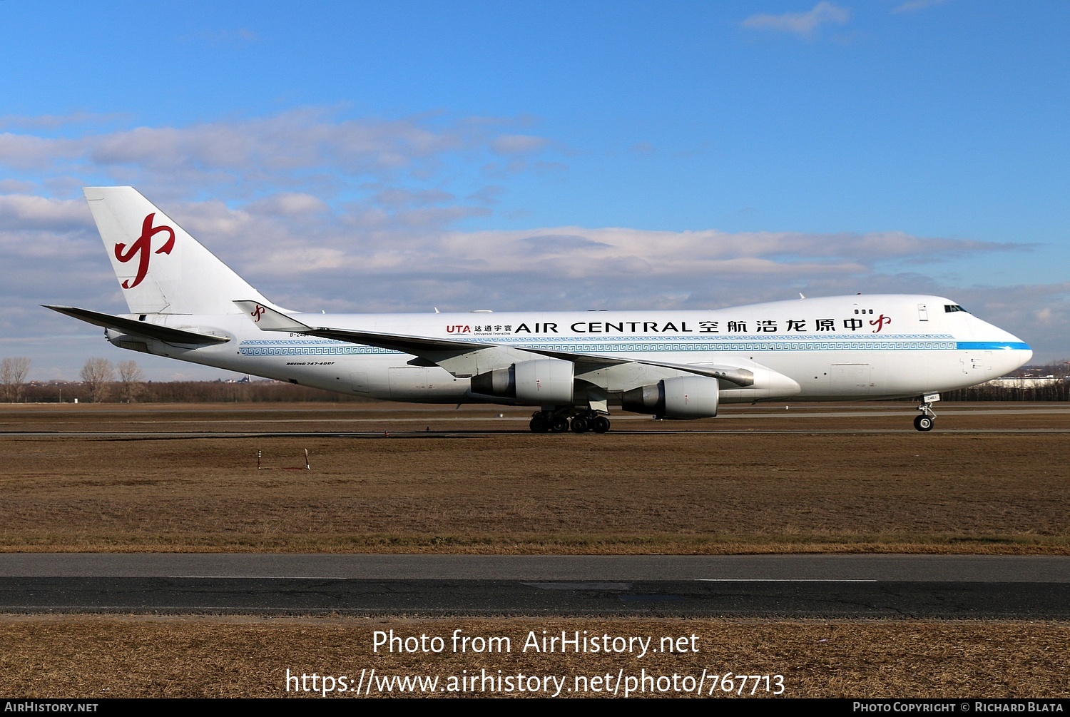 Aircraft Photo of B-2461 | Boeing 747-41BF/SCD | Air Central - Longhao Airlines | AirHistory.net #767713