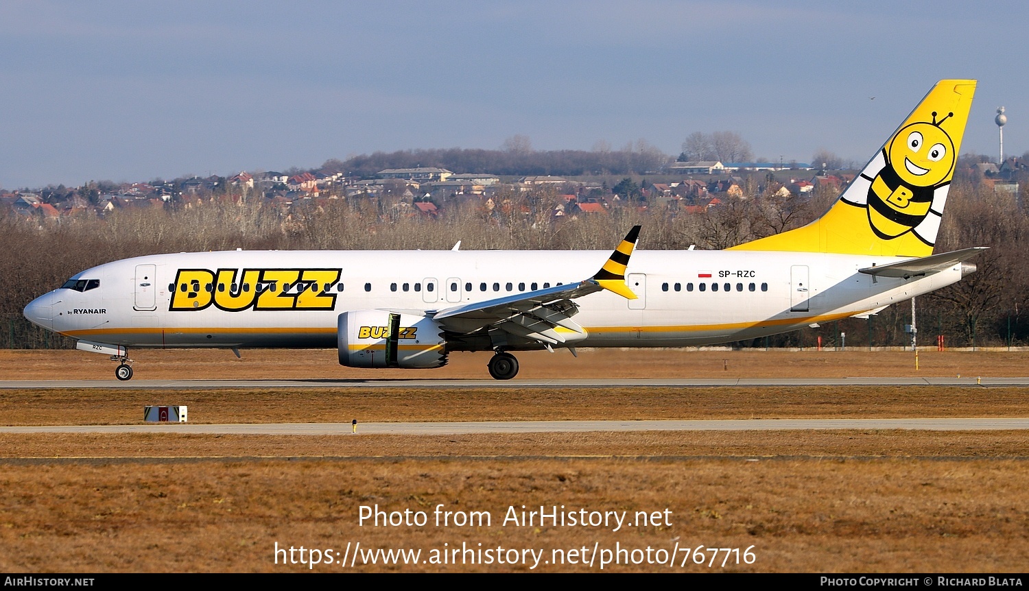 Aircraft Photo of SP-RZC | Boeing 737-8200 Max 200 | Buzz | AirHistory.net #767716