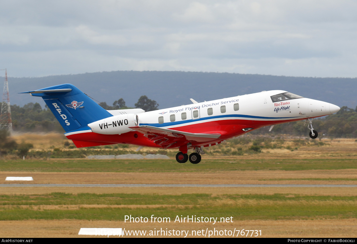 Aircraft Photo of VH-NWO | Pilatus PC-24 | Royal Flying Doctor Service - RFDS | AirHistory.net #767731