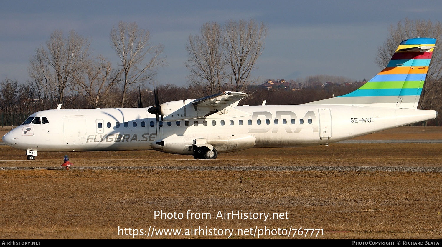 Aircraft Photo of SE-MKE | ATR ATR-72-600 (ATR-72-212A) | BRA - Braathens Regional Airlines | AirHistory.net #767771