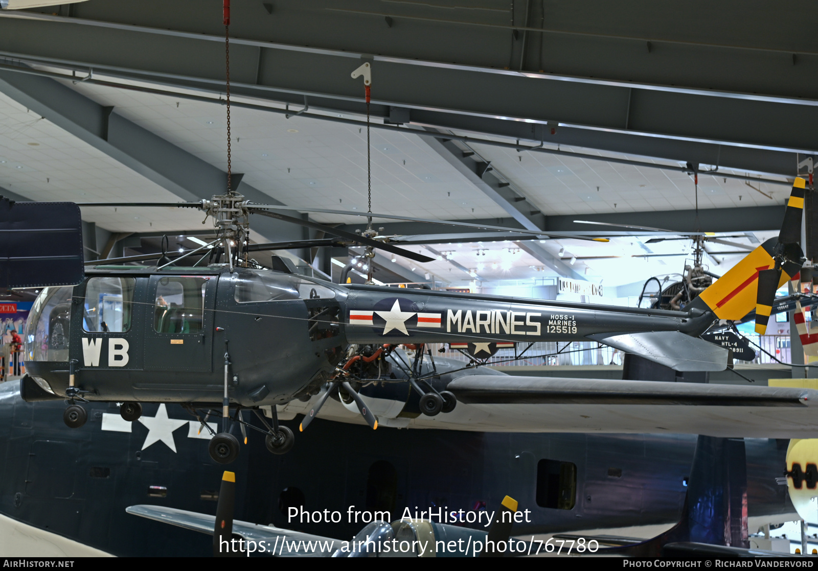 Aircraft Photo of 125519 | Sikorsky HO5S-1 (S-52) | USA - Marines | AirHistory.net #767780