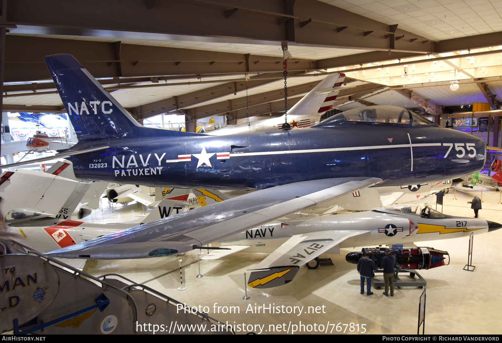 Aircraft Photo of 132023 | North American FJ-2 Fury | USA - Navy | AirHistory.net #767815