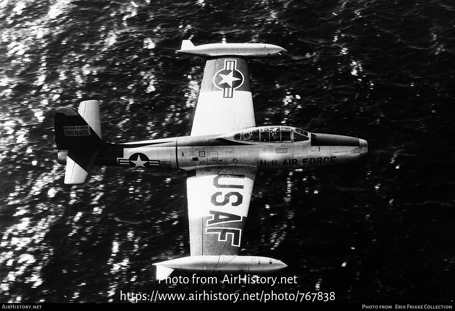 Aircraft Photo of 51-16665 | Republic F-84G Thunderjet | USA - Air Force | AirHistory.net #767838