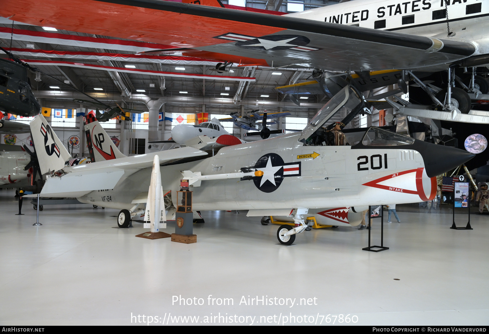 Aircraft Photo of 145347 | Vought F-8A Crusader | USA - Navy | AirHistory.net #767860