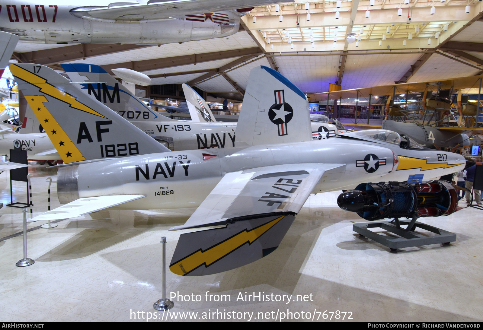 Aircraft Photo of 141828 / 1828 | Grumman F-11A Tiger (F11F-1) | USA - Navy | AirHistory.net #767872