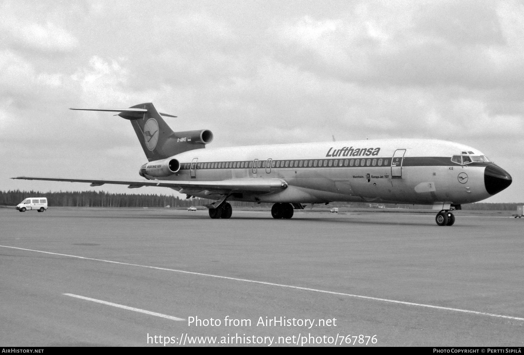 Aircraft Photo of D-ABKE | Boeing 727-230/Adv | Lufthansa | AirHistory.net #767876