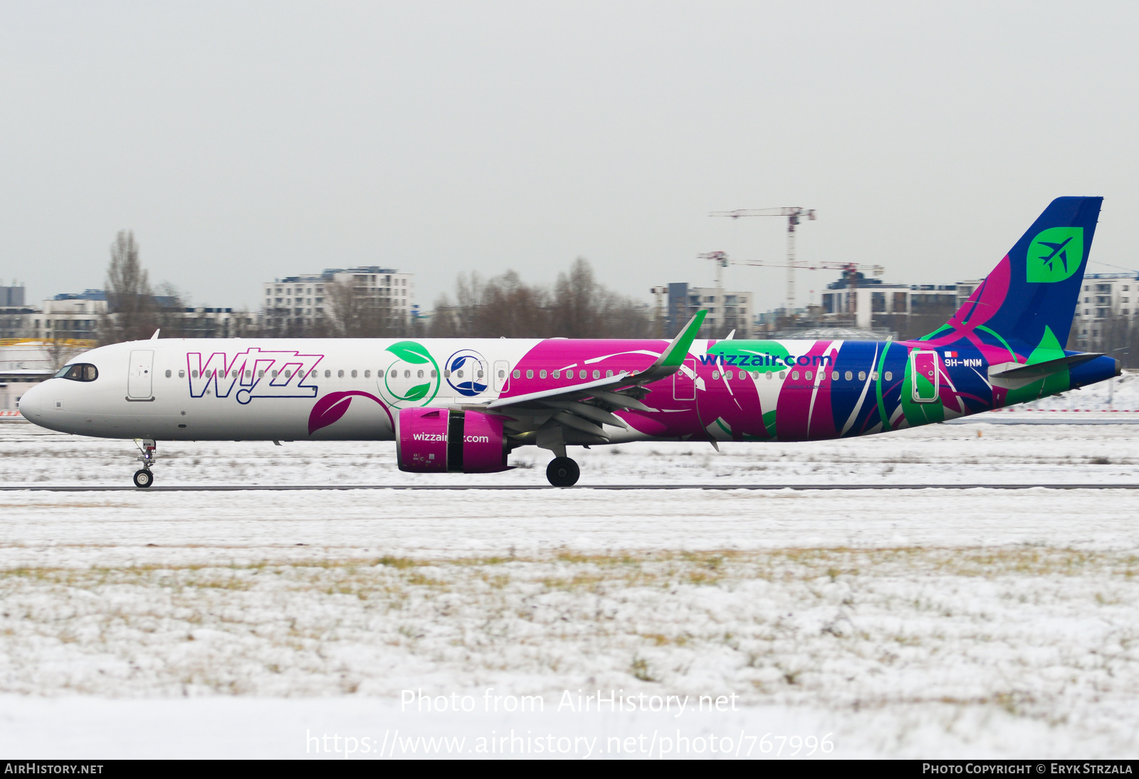 Aircraft Photo of 9H-WNM | Airbus A321-271NX | Wizz Air | AirHistory.net #767996