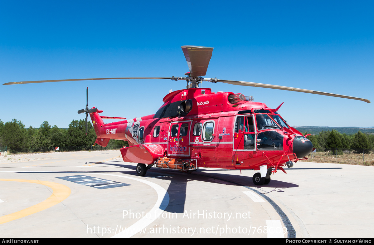 Aircraft Photo of EC-NBT | Eurocopter AS-332L2 Super Puma Mk2 | Babcock International | AirHistory.net #768009