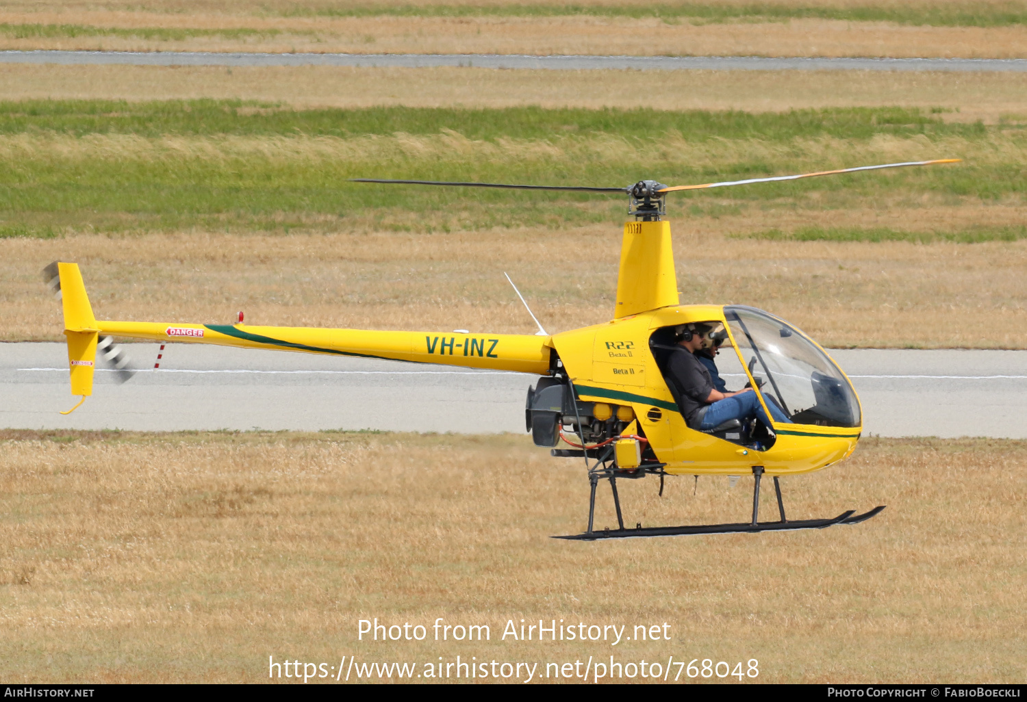 Aircraft Photo of VH-INZ | Robinson R-22 Beta II | AirHistory.net #768048