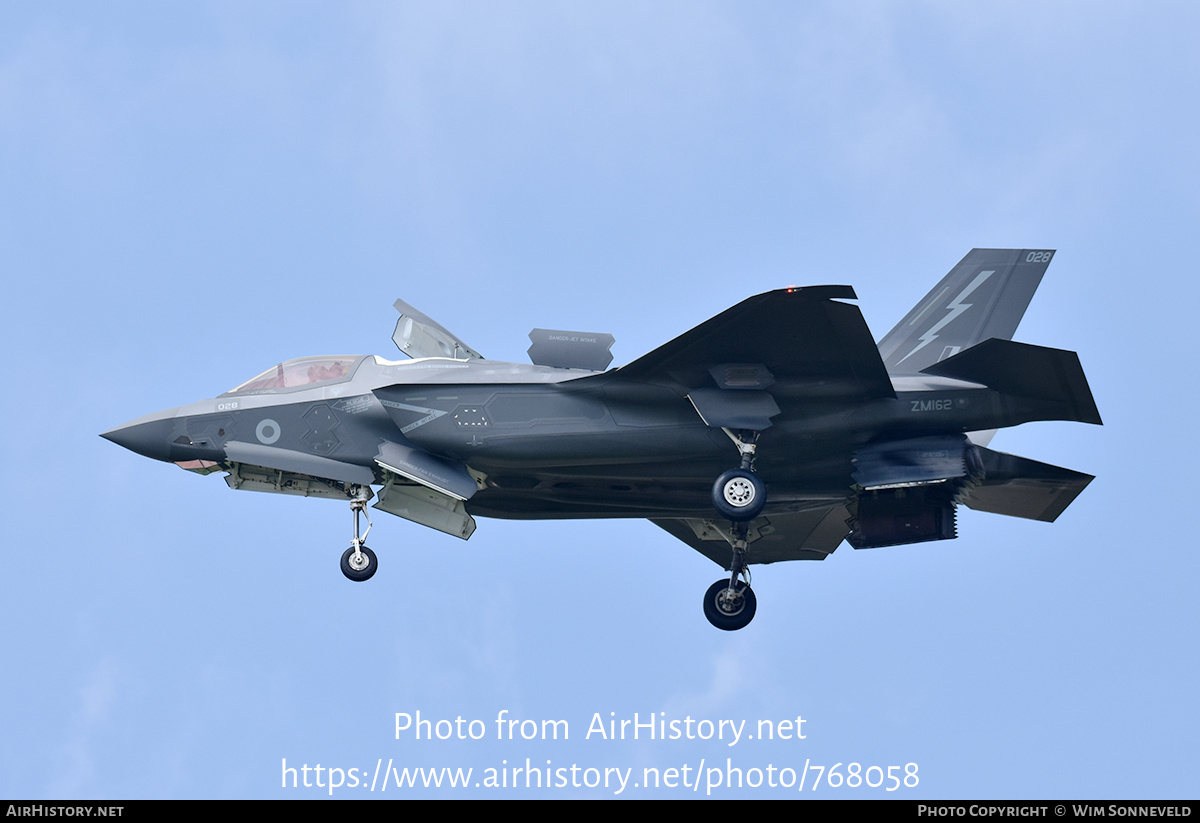 Aircraft Photo of ZM162 | Lockheed Martin F-35B Lightning II | UK - Air Force | AirHistory.net #768058