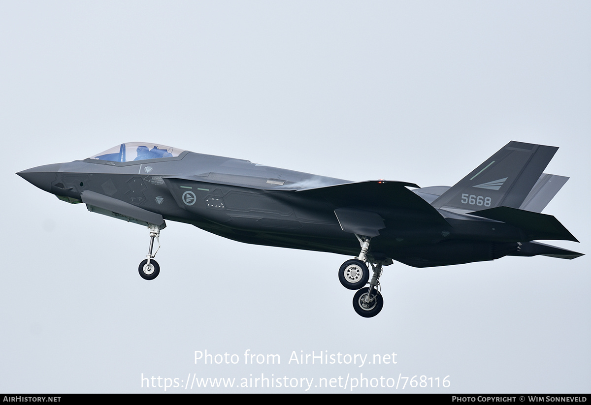 Aircraft Photo of 5668 | Lockheed Martin F-35A Lightning II | Norway - Air Force | AirHistory.net #768116