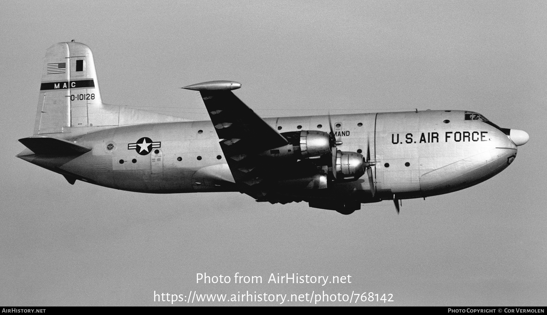 Aircraft Photo of 51-128 / 0-10128 | Douglas C-124C Globemaster II | USA - Air Force | AirHistory.net #768142