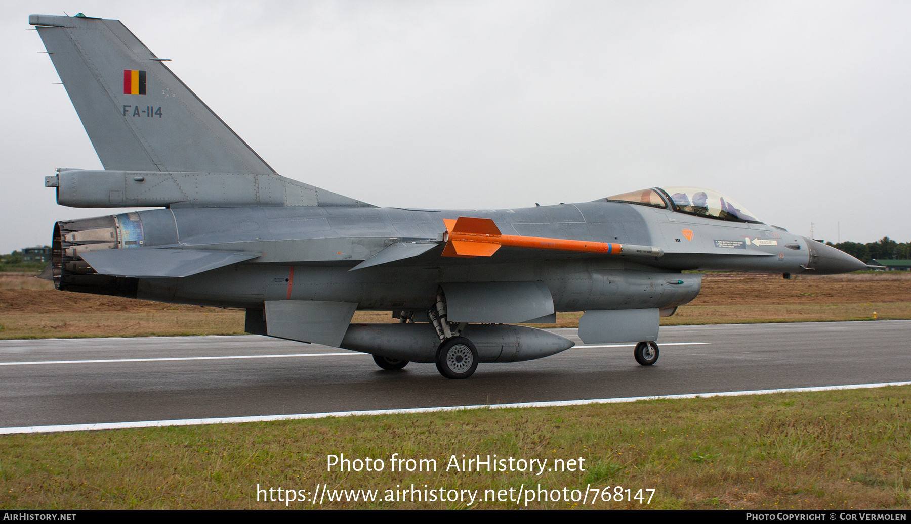 Aircraft Photo of FA-114 | General Dynamics F-16AM Fighting Falcon | Belgium - Air Force | AirHistory.net #768147