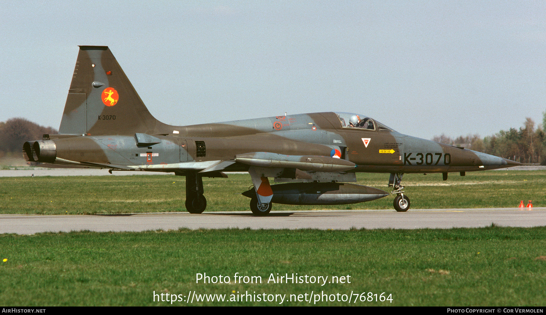 Aircraft Photo of K-3070 | Canadair NF-5A | Netherlands - Air Force | AirHistory.net #768164